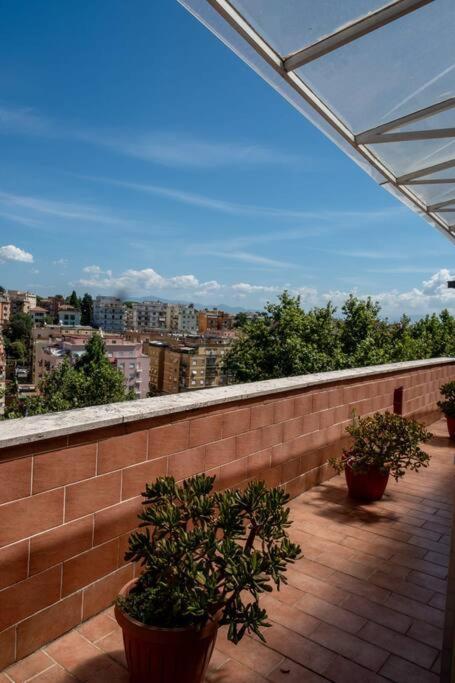 Attico Per Quattro Persone Sulla Nomentana, Wi-Fi, Aria Condizionata Apartman Róma Kültér fotó